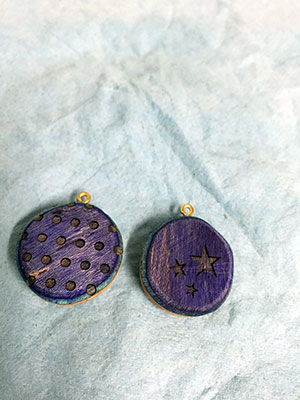 木製アクセサリーパーツ