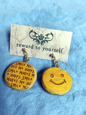 木製アクセサリーパーツ