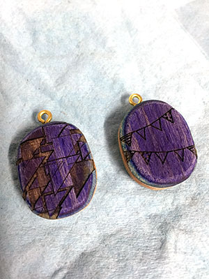 木製アクセサリーパーツ