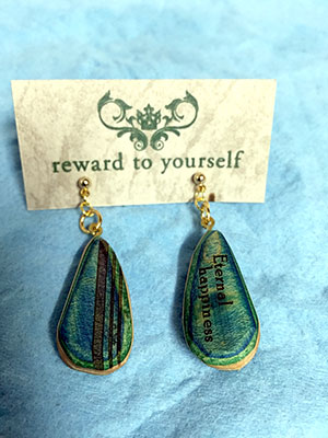 木製アクセサリーパーツ