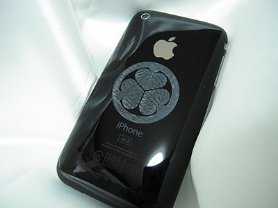 家紋入りiphone