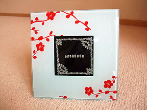 お米にレーザー彫刻02