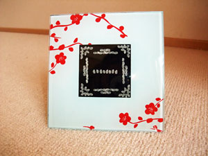 お米にレーザー彫刻03