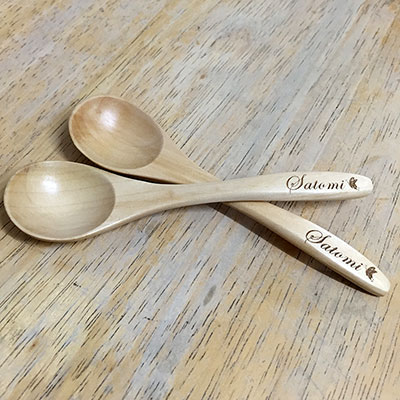 木のスプーン