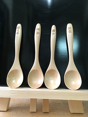 木のスプーン